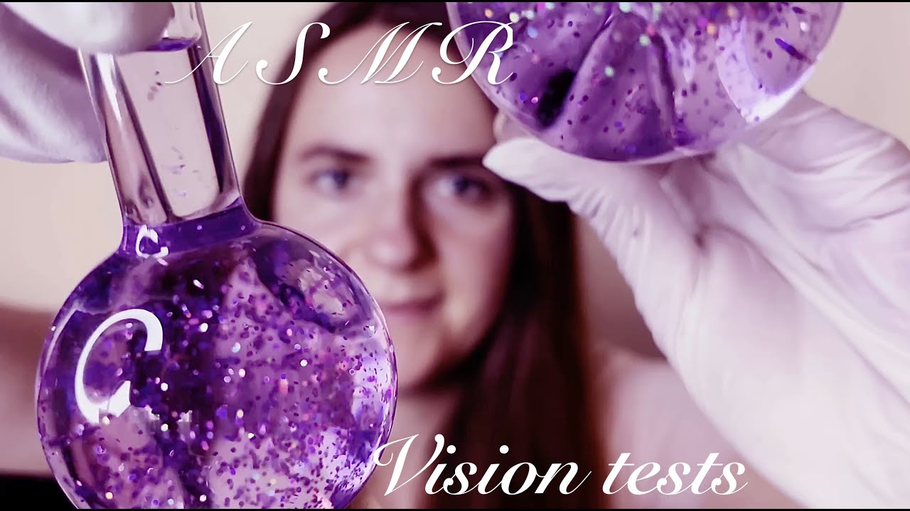 *ASMR* Eyes examination. Vision tests
