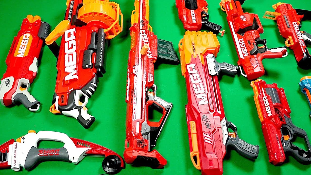 2019 Nerf Mega Blasters Arsenal!
