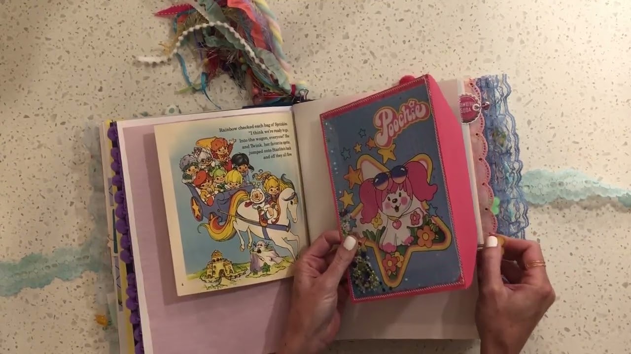 A Rad 80s Themed Journal Made for My BFF! (Flip Through)
