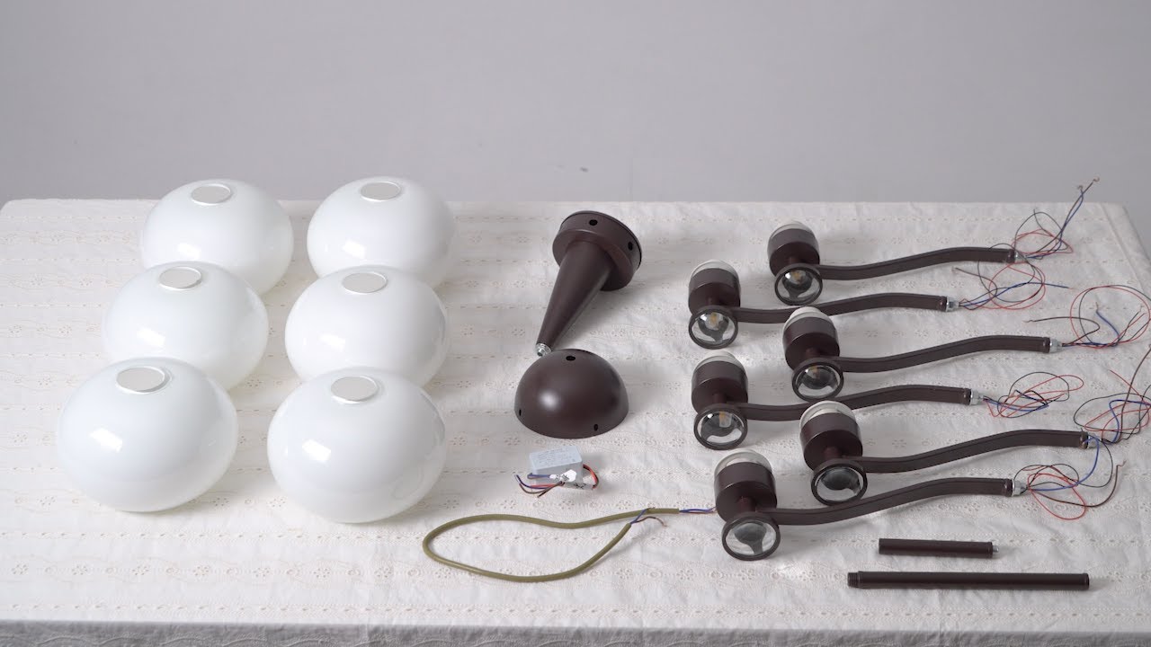 Astrid Chandelier Installation Video – Minimalist Globes, Balanced Ambient Glow