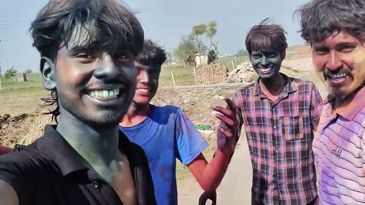 Happy Holi Guys 😀 || Ham Sab Yah Kya Ban Gaye 🤣 ( Day 137 )