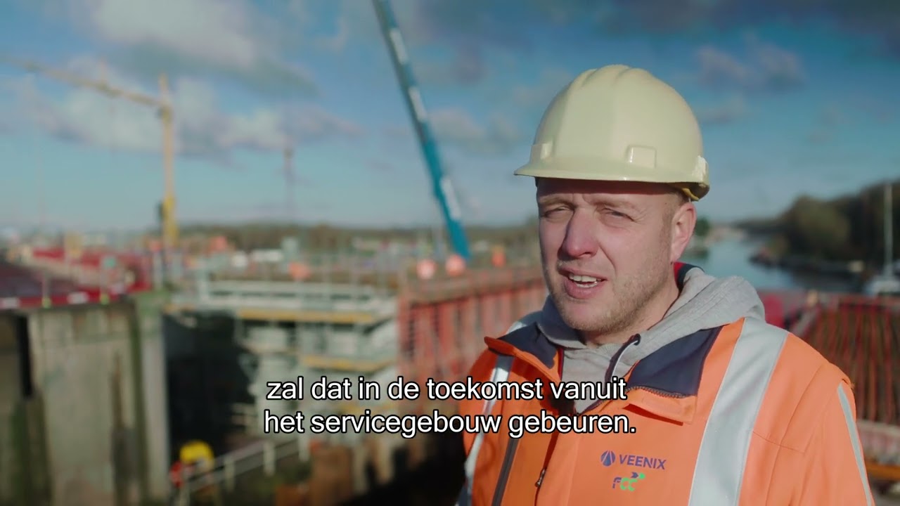 Schipholbrug werkzaamheden