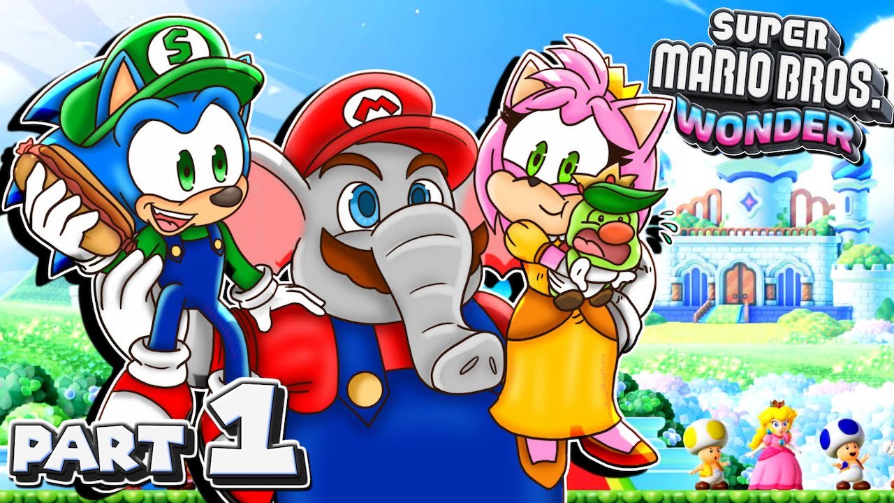 🍄 Sonic & Amy Play 