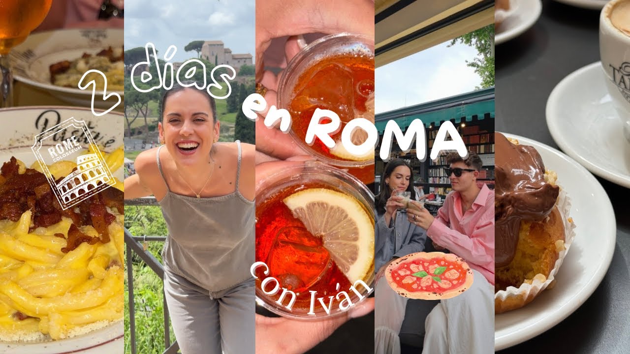 roma sin gluten, mucho aperol spritz, el mejor café del mundo y un paseo en moto divertido 🏛️🇮🇹🍕