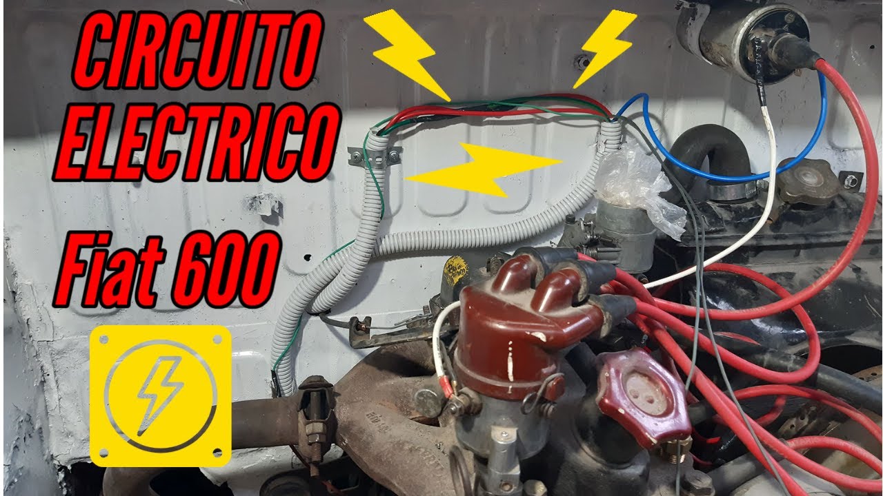 ELECTRICIDAD para el FIAT 600 │Como hacer electricidad automotor de 0