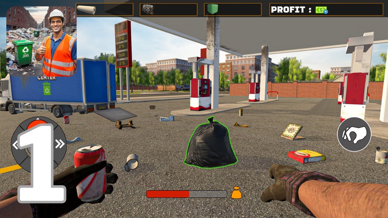 Garbage Recycling Simulator - City Waste Management Simulator - Recycling Factory Simulator - Part 1