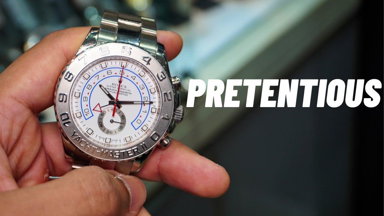 Rolex Yacht Master 2 &mdash; самые уродливые часы Rolex. Интересно?