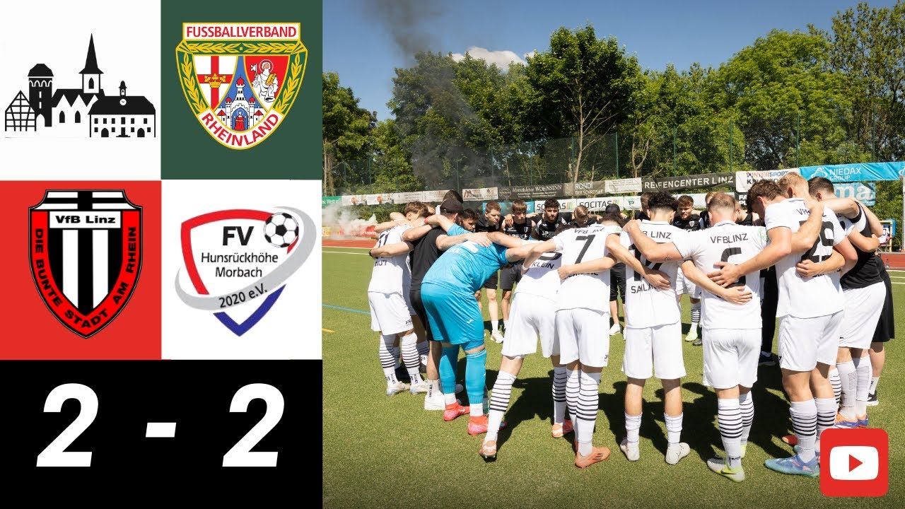 VfB Linz - FV Hunsr&uuml;ckh&ouml;he | 2:2 | Rheinlandliga Spieltag 32