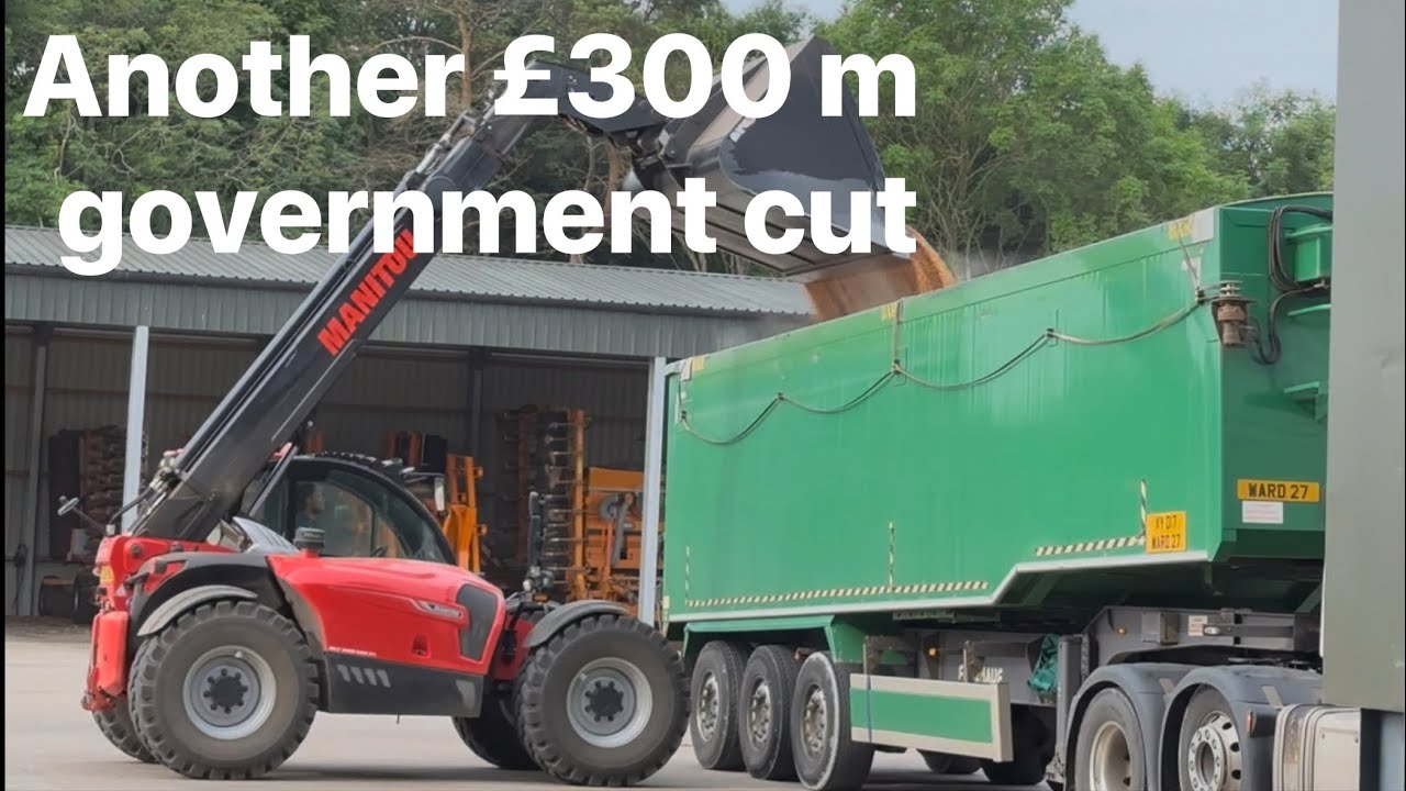 Farm update 368 Government cuts, spring barley update, rogueing wild oats, loading wheat & drainage