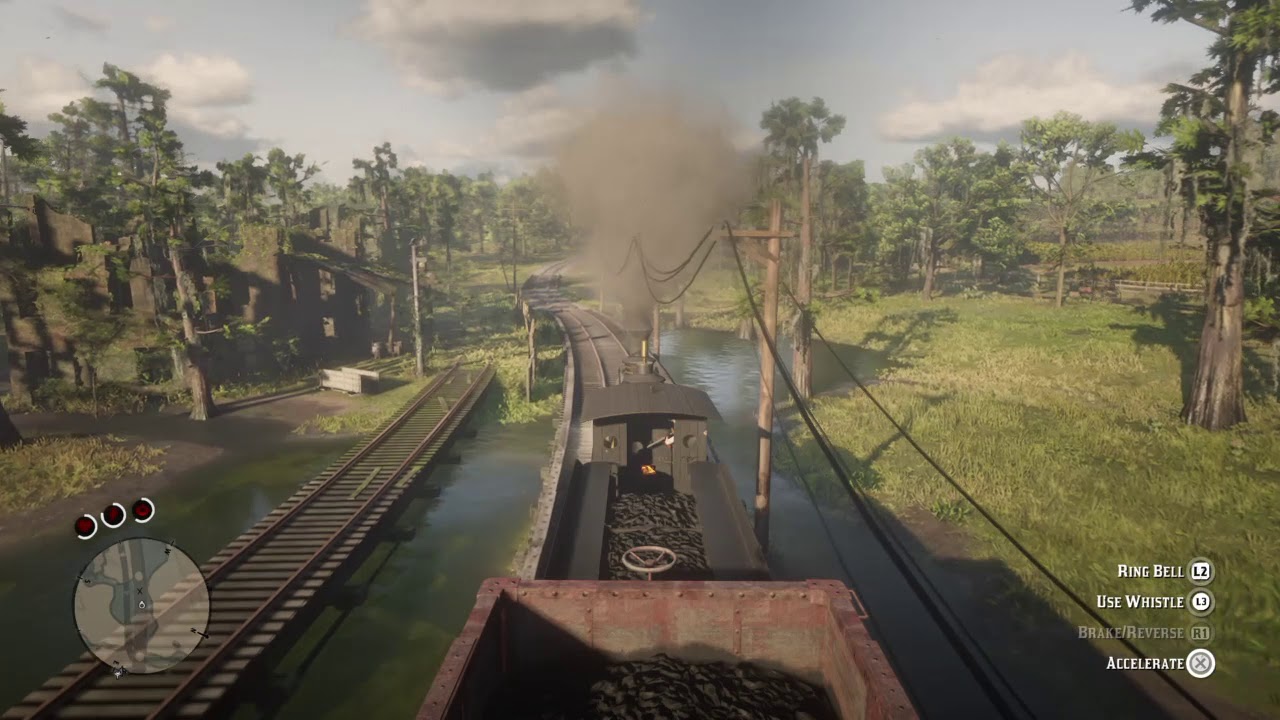 RDR2 Taking the Train Part 1