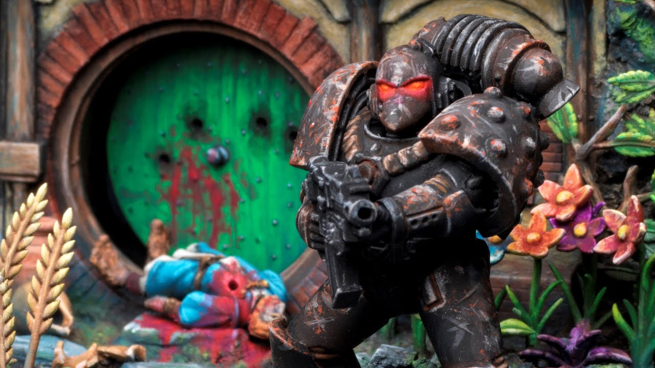 Warhammer Killed The Hobbit? - miniature diorama