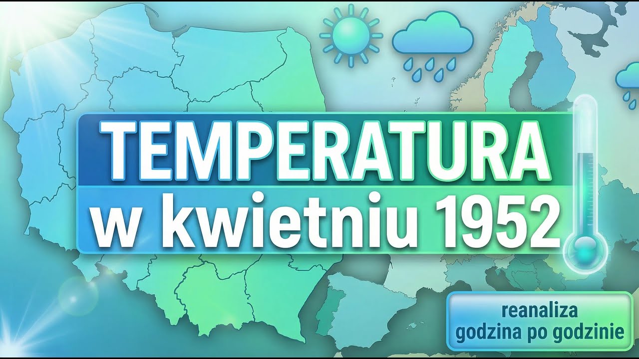 pierwsze upały? Jaki był kwiecień 1952 w Polsce