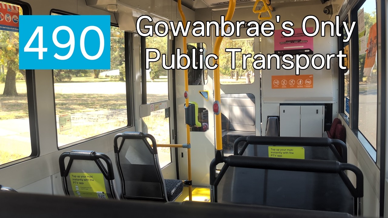 Melbourne Bus Route 490 - Explanation and Full Trip