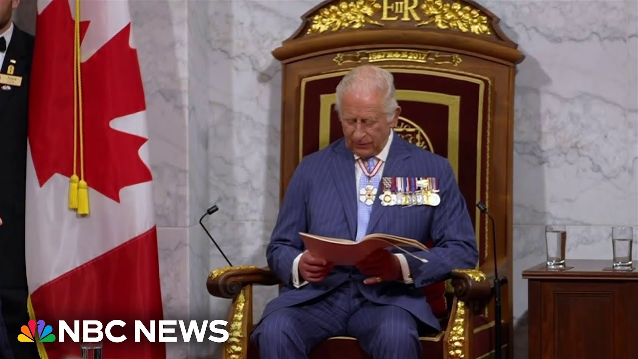 King Charles delivers rare speech to Canadian Parliament