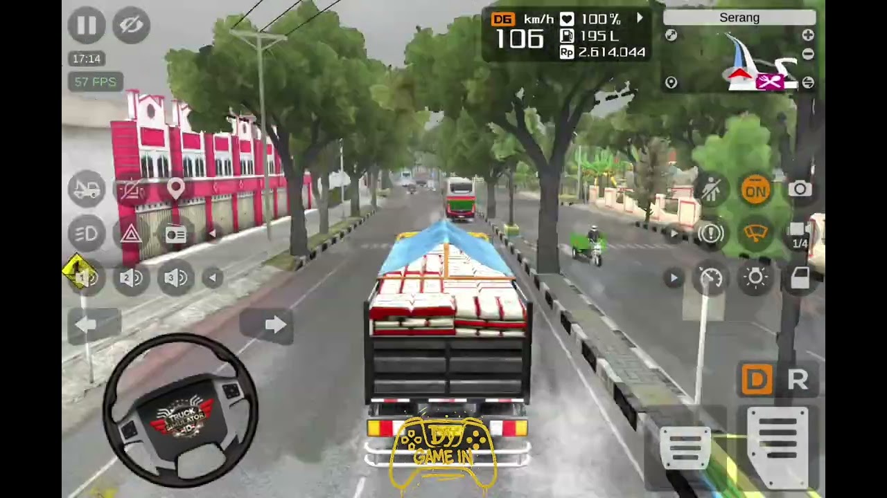 Game Truck ‼️ Truck Beras Part1  || Dy game in #trucksimulatorindonesia #trucksid #trukoleng