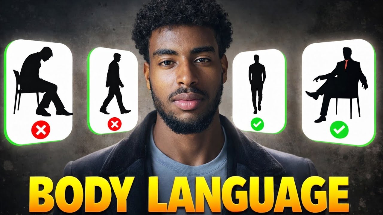 10 ሰዎች እንዲያከብሩዋቹ የሚያደርጉ Body Language Techniques 