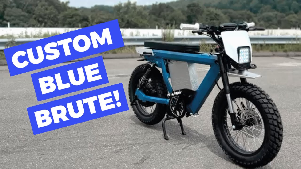 Tide Runner: Custom Brute Electric Moped Build from Spark Cycleworks