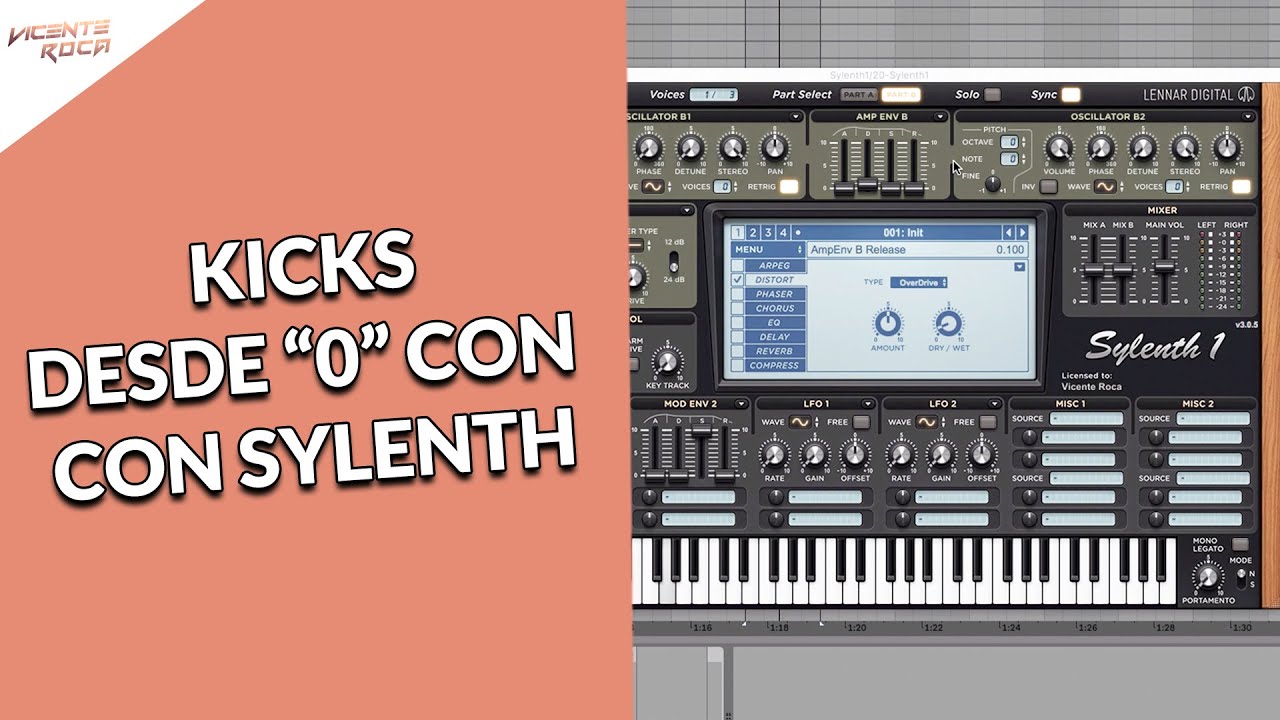 Haz tus propios Kick con Sylenth 🥁