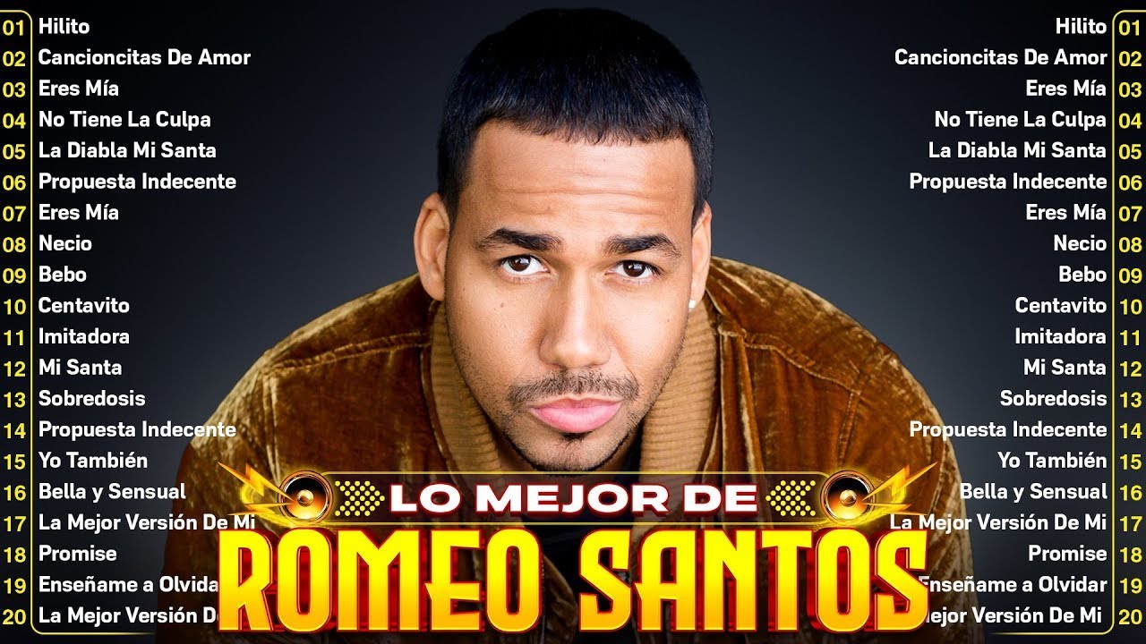 Romeo Santos Sus Mejores Éxitos 2025 🌹🌹Nuevo Romeo Santos 2025 - Bachatas Romeo Santos 2025