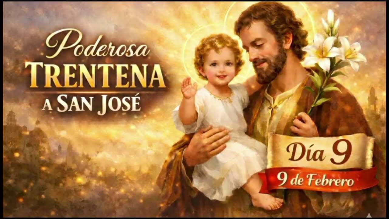 🧺 PODEROSA TREINTENA A SAN JOSÉ | DÍA 9 | HOY DIOS TE VISITA