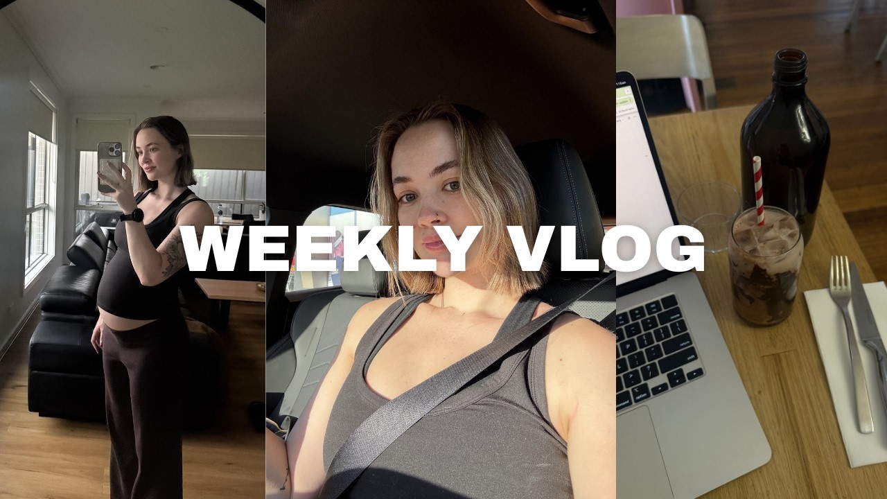 Еженедельный видеоблог | 32 недели беременности, работа, новости из жизни...