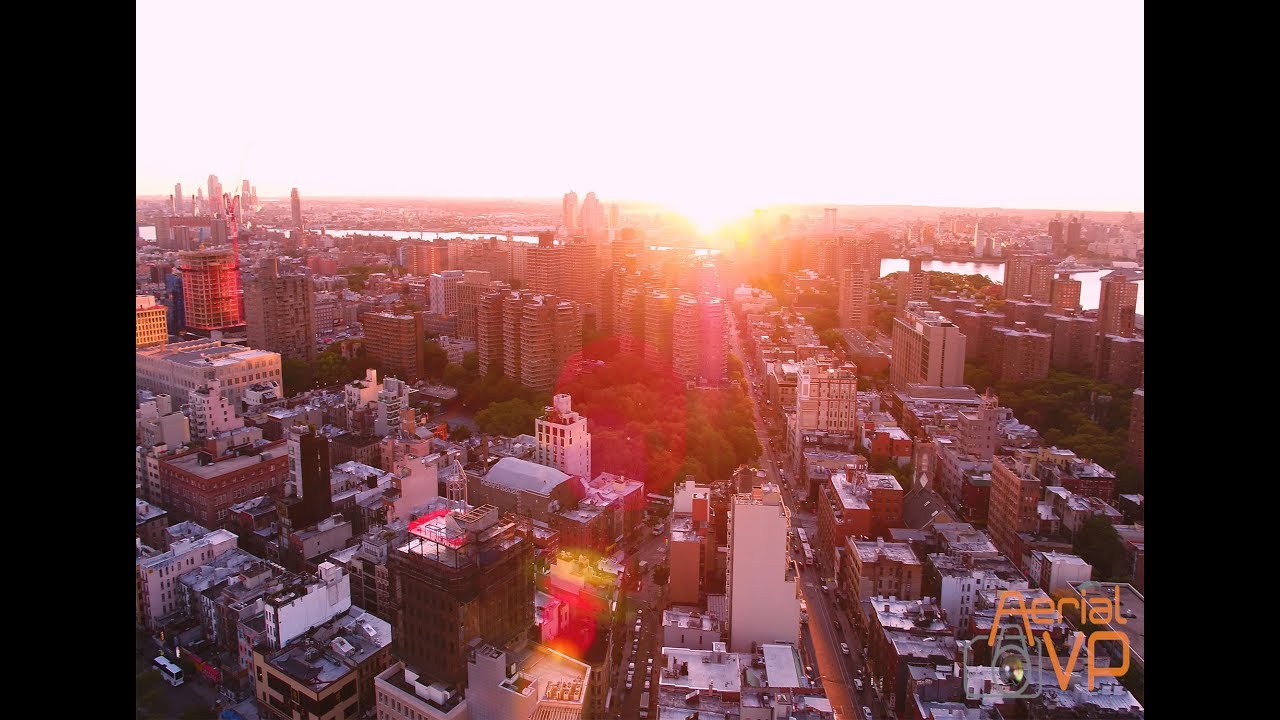 Aerial Drone View of Brooklyn NYC 4K