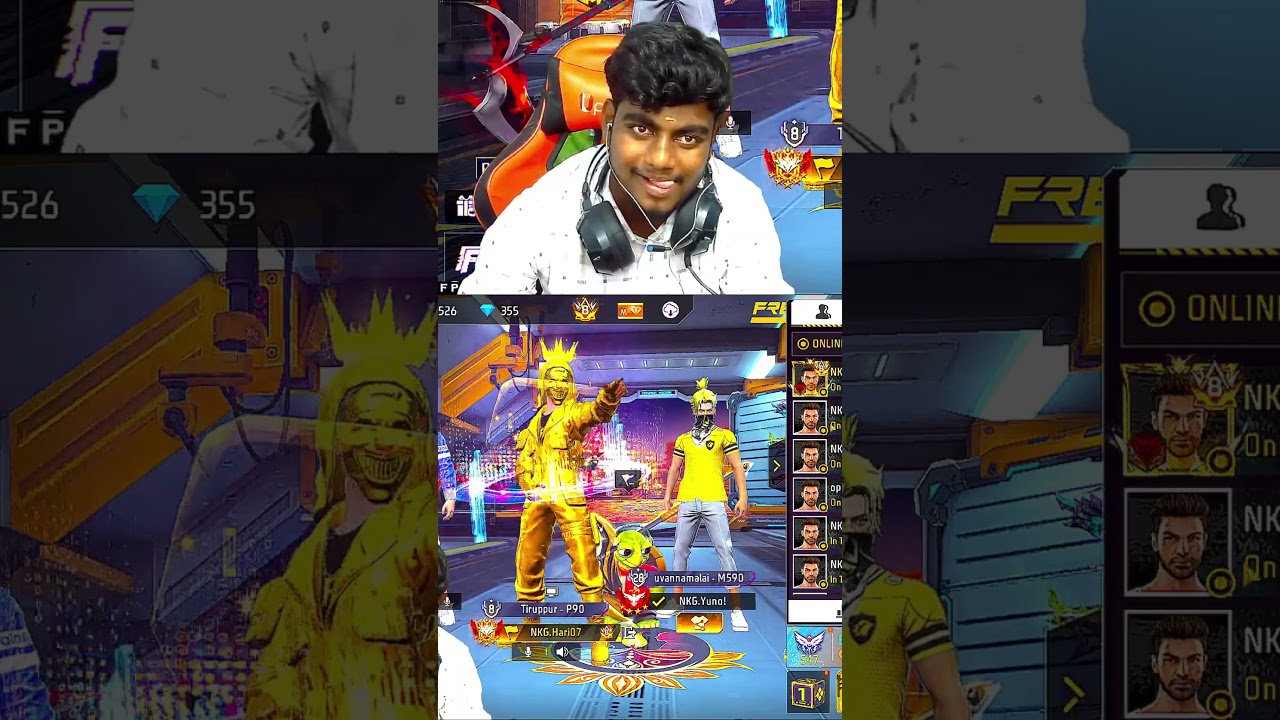 Iptithanda Yana Easyah Ashinga Paduthuringa! #freefire #freefiretamil #shorts #trending #narikoottam