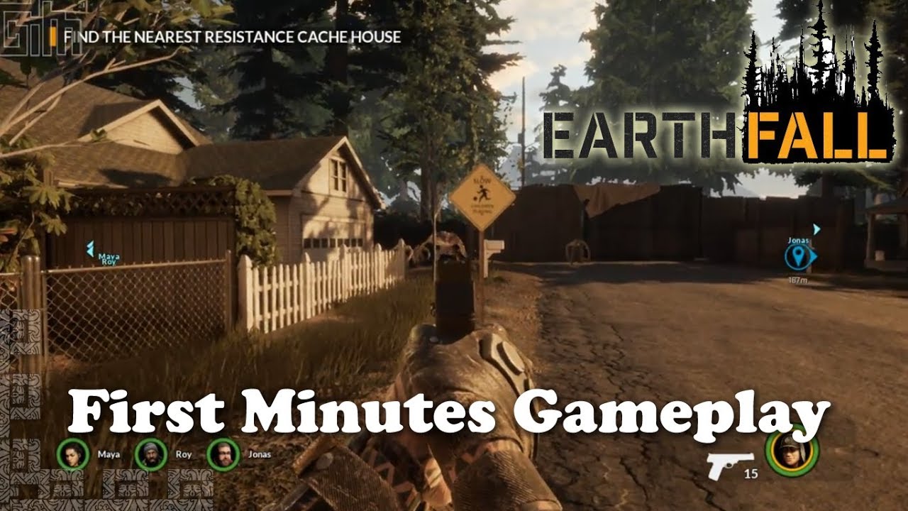 New Game : Earthfall - First Minutes Gameplay [PS4, X1,  PC]