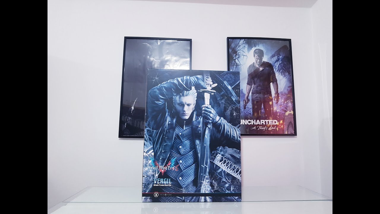 Vergil 1/4th Scale Prime1Studios  Polystone Statue Unboxing