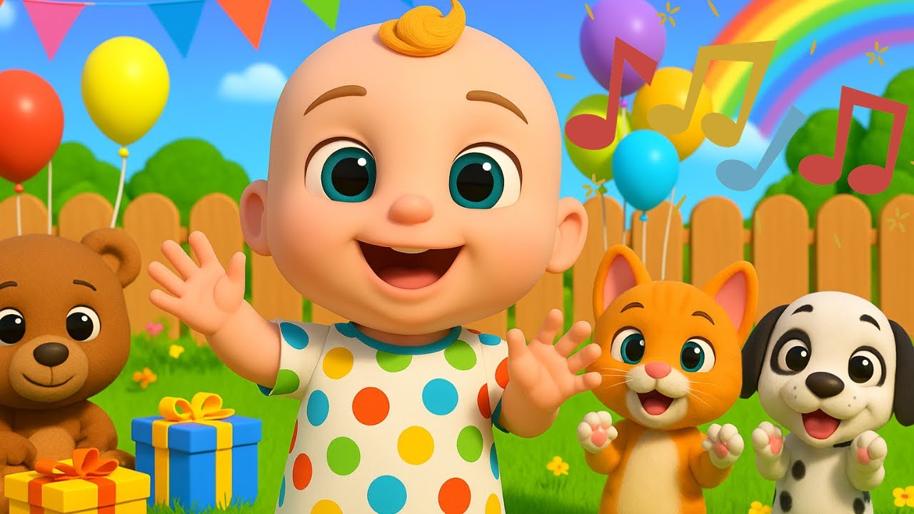 Скачай, подскачай! 🎉 Детска песен с движения за деца 2–4 години