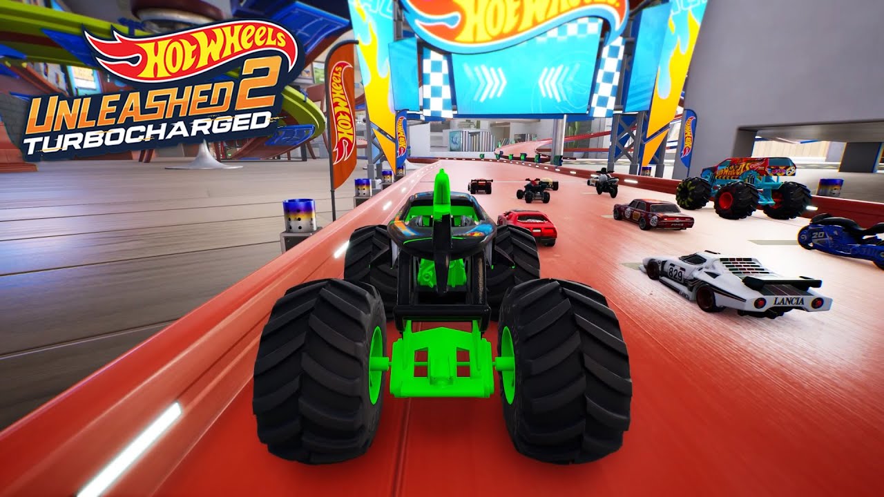 HOT WHEELS UNLEASHED™ 2 - Tiger Shark New Skin In Spaceship Jumps