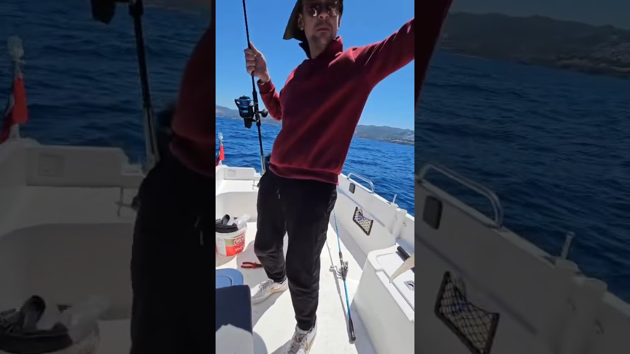 Fiiish black minnow dentex hunter bodrum