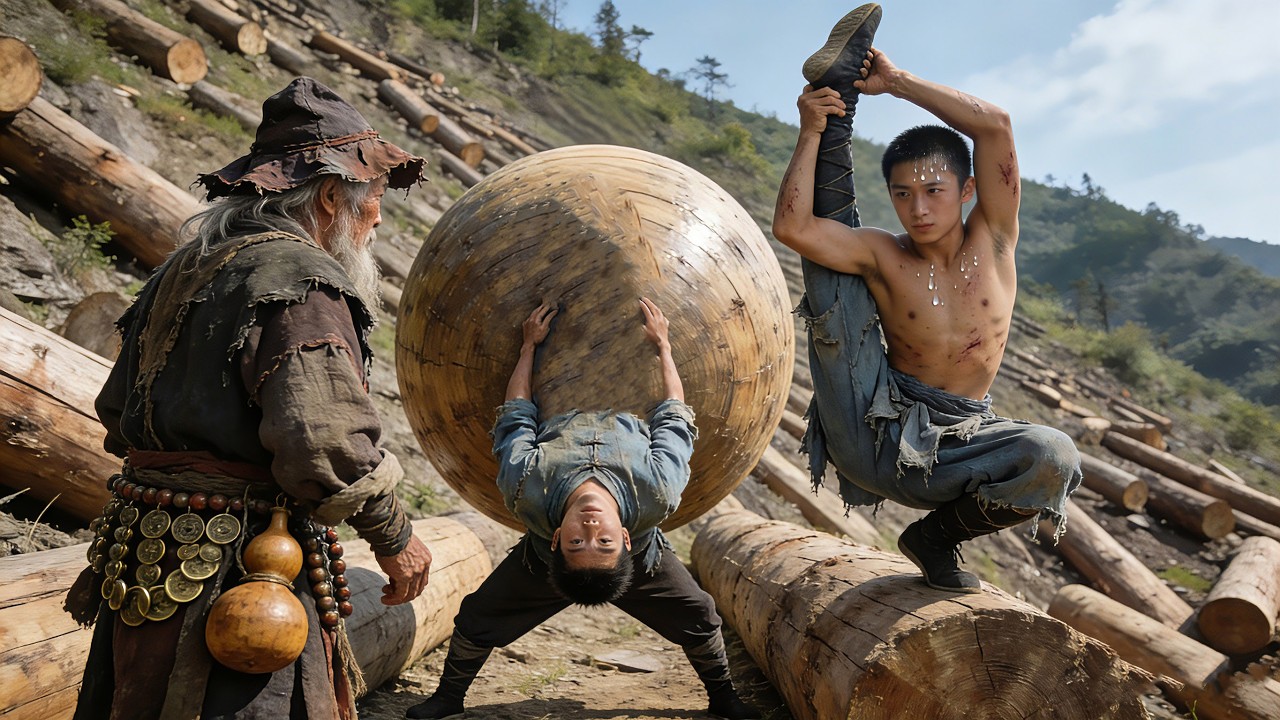 Wuxia Movie! A beggar elder is a top master—teaches a loser ultimate skills for a stunning comeback!