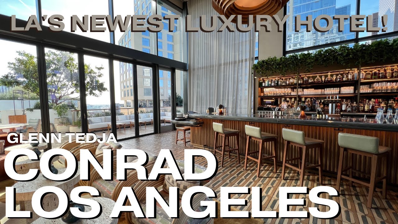 [4K] Conrad Los Angeles at The Grand - LA's Newest Luxury Hotel! (Full Tour)
