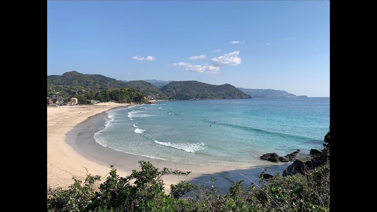 白浜カメラ 伊豆白浜海岸 shirahama surfcam