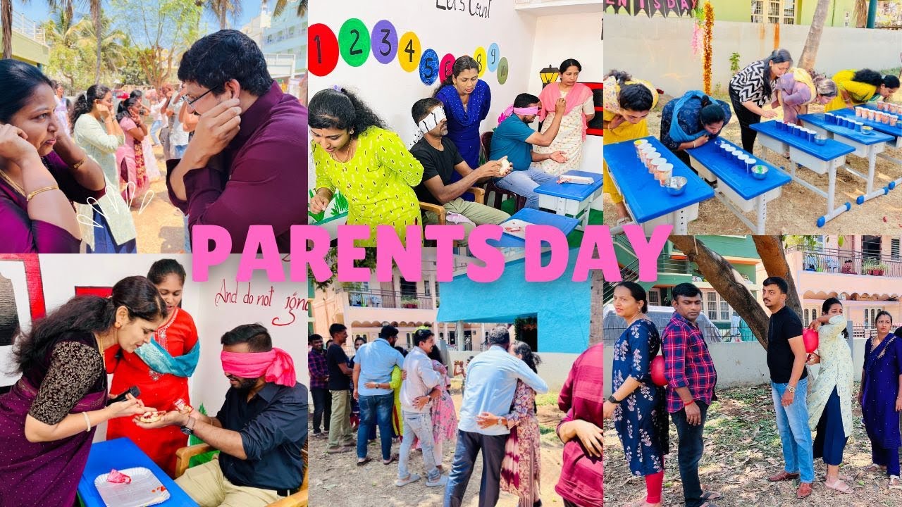 Games for Parents in Preschool | Parents Day @ Bright Little Stars Vijayanagar| Mysuru