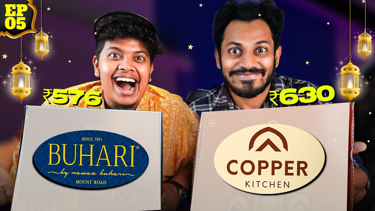 Buhari vs Copper Kitchen With Kuraishi 🔥| Iftar Box Battle EP 5 - Irfan's View
