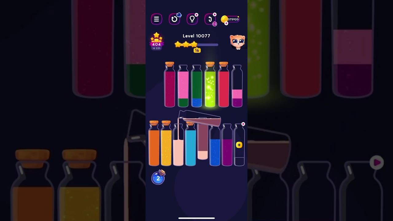 How to pass levels 10077, 10078 on get color 