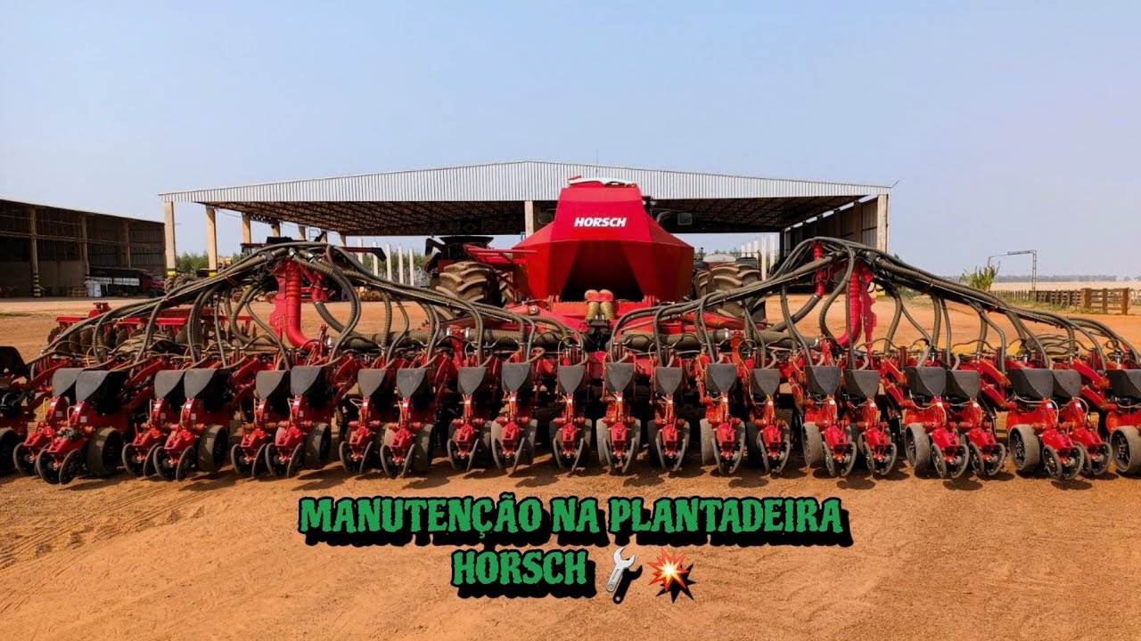 LIMPEZA DE TURBINA - PLANTADEIRA HORSCH MAESTRO DUO🔧😉