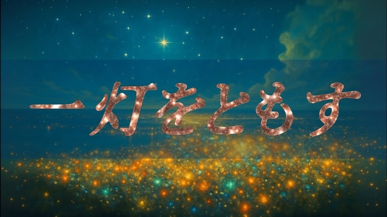 一灯をともす│楽曲詩集『美✨彩✨世界』より