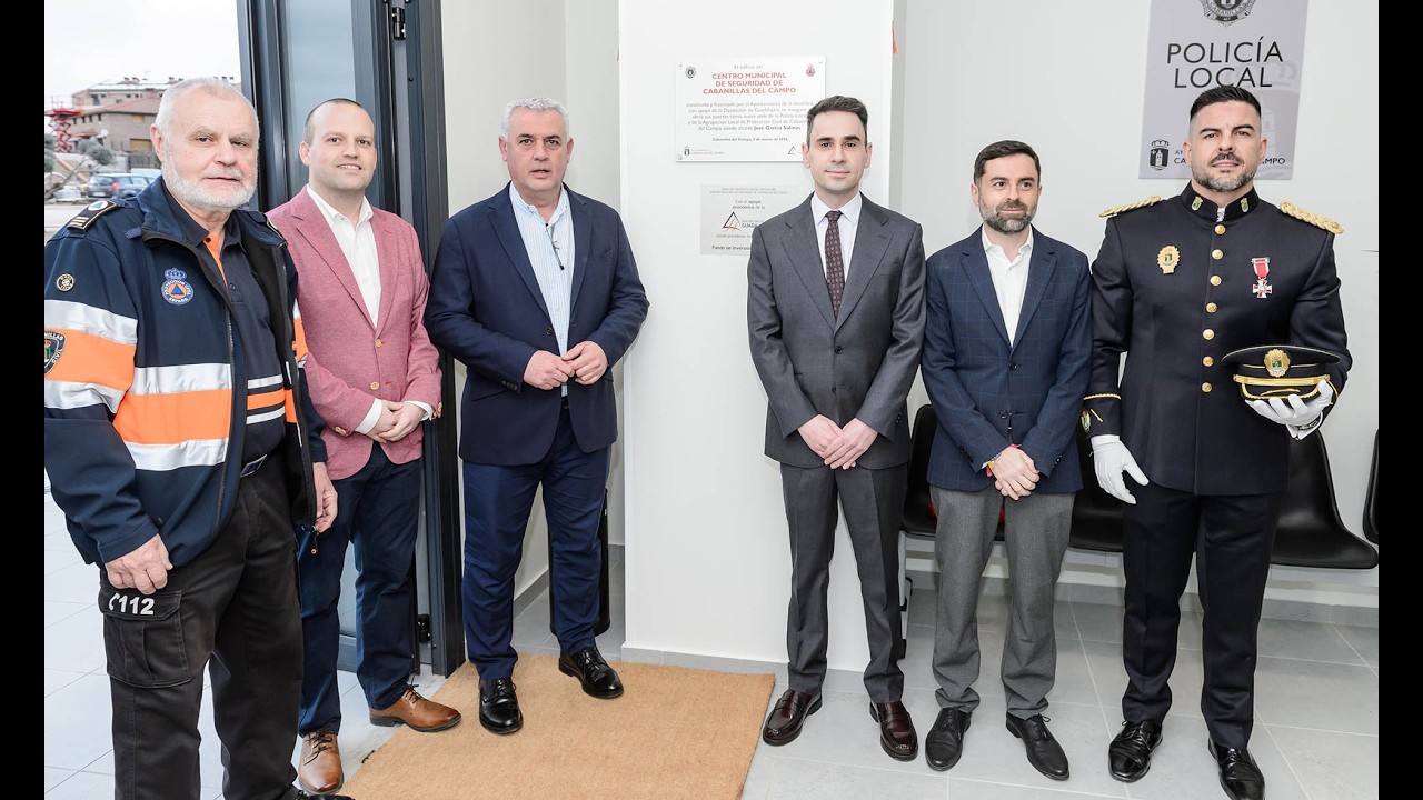 INAUGURACIÓN DEL CENTRO MUNICIPAL DE SEGURIDAD