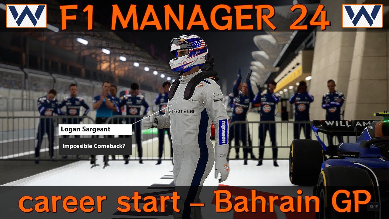 F1Manager24 - Логан Сарджент - Невозможное возвращение?