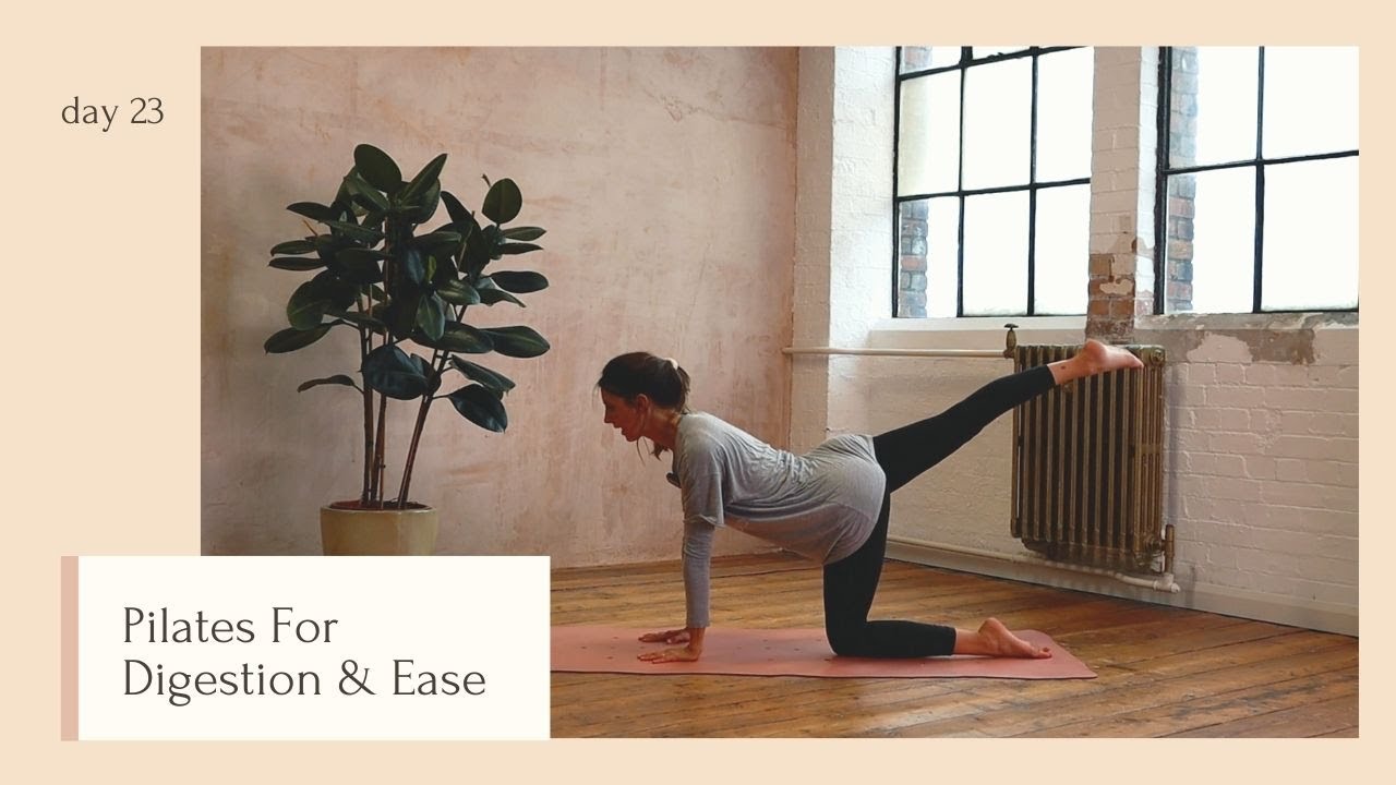 Pilates For Digestion & Ease | DAY 23 | 24 Days of Pilates With Lottie Murphy