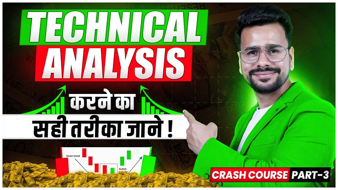 Technical Analysis For Beginners in Hindi | Candlestick | Stock market Crash Course Part 3 | Trading