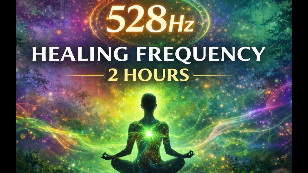 528Hz Healing Frequency  Stress Relief Meditation #relaxingmusic #meditationmusic 