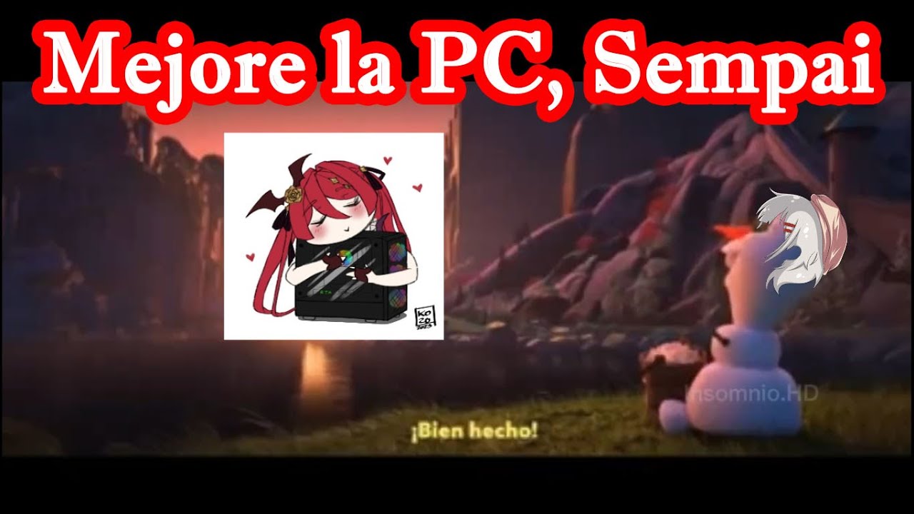 Himea recuerda que cumplió la promesa a su sempai de mejorar la PC [Himea D'almaria]