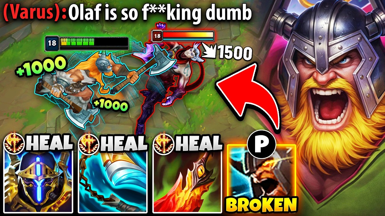 THIS GUY PICKED A RANGED TOP INTO OLAF... BIG MISTAKE PAL!
