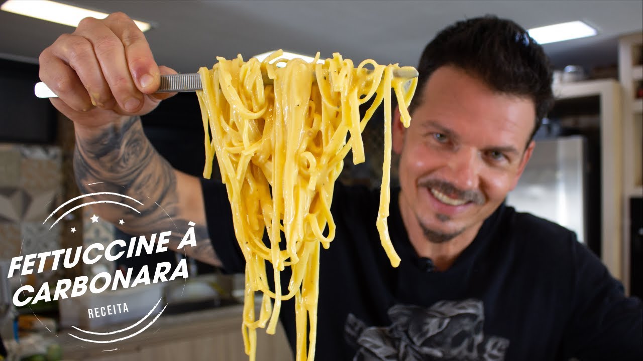 Mamma Mia! Fettuccine à Carbonara