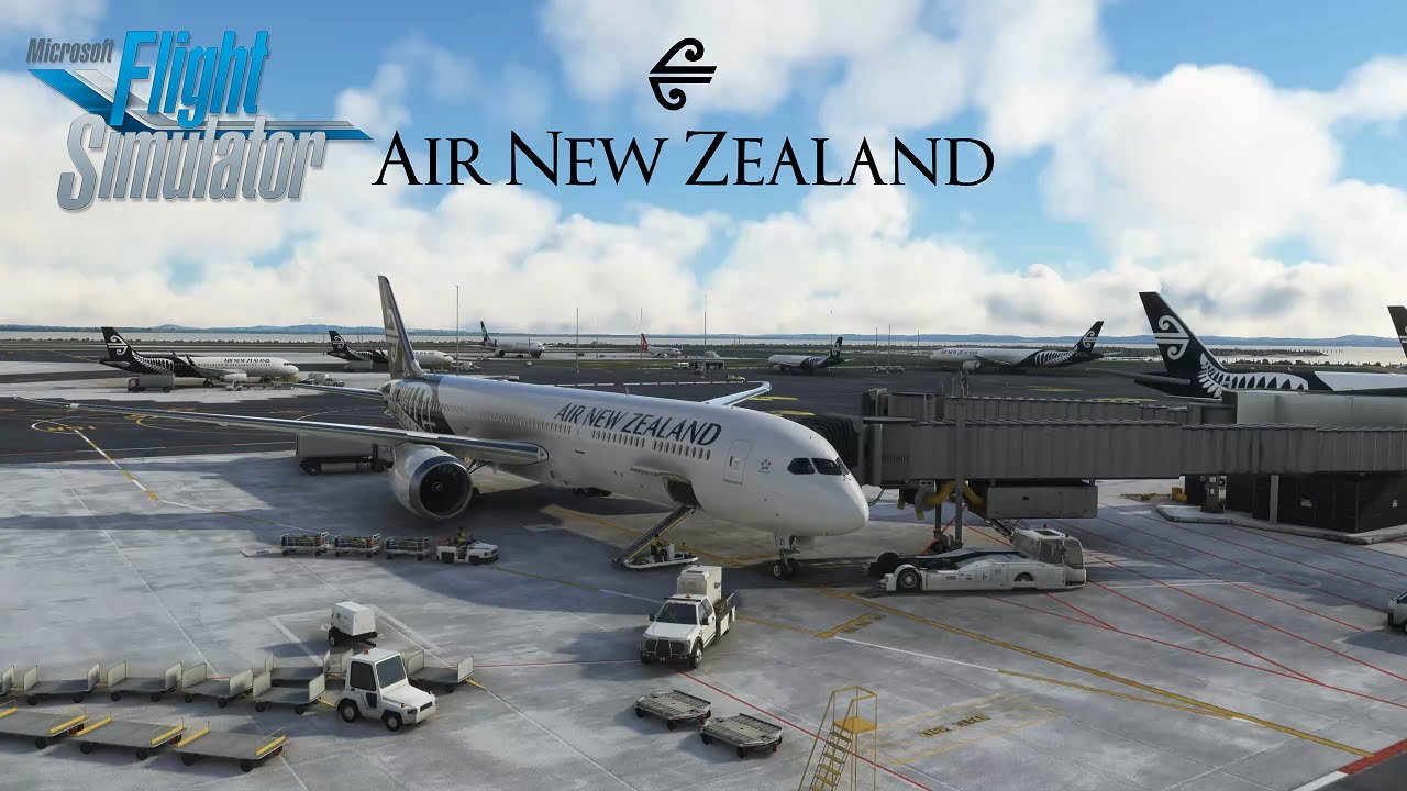 MSFS 2020 2K | Full Flight | Auckland (NZAA) - Hong Kong (VHHH)  | B78X | NZ81