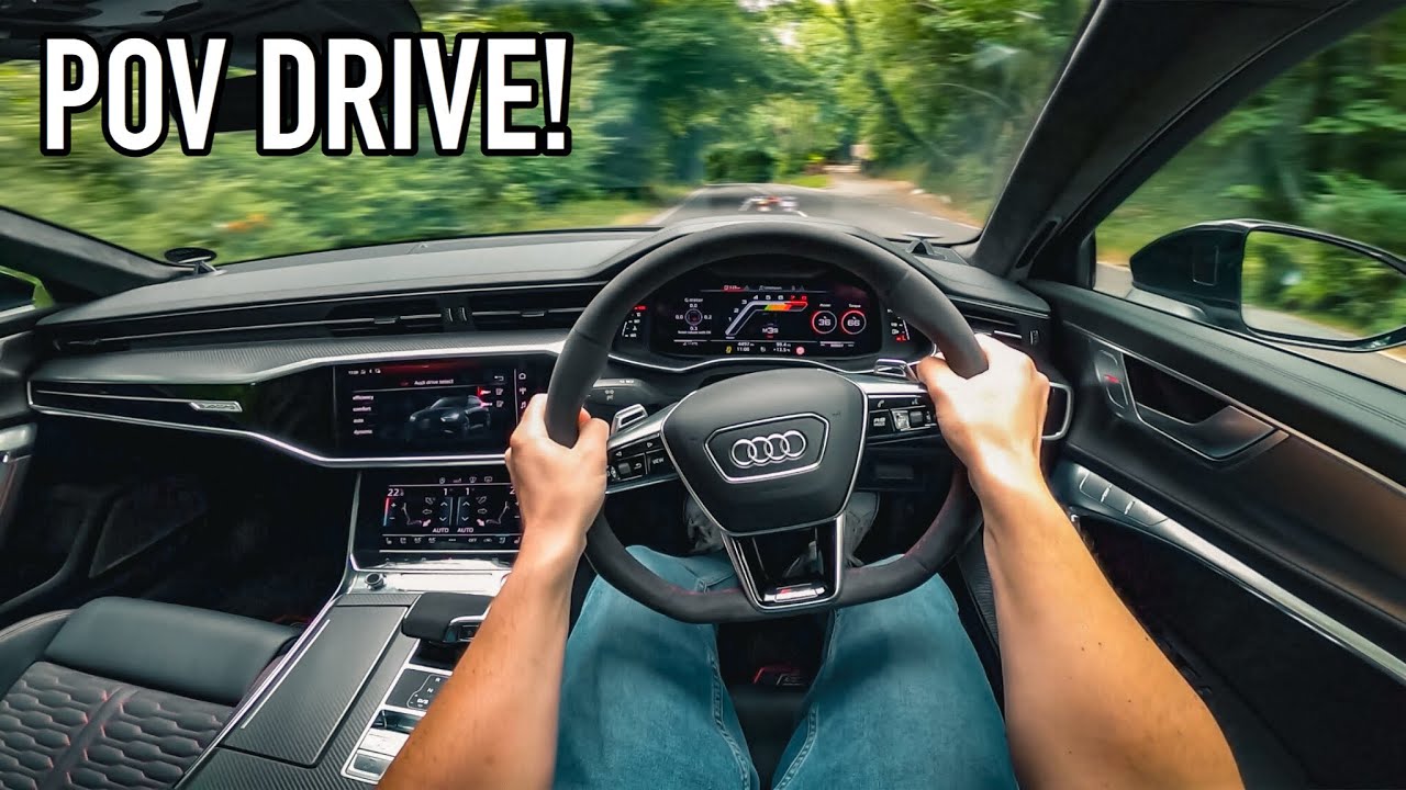2020 Audi RS6 Avant - POV Accelerations & Drive..